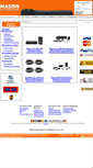 Mobile Screenshot of masonmicrophones.com